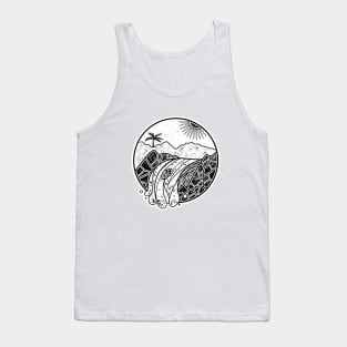 Jungle Waterfall Tank Top